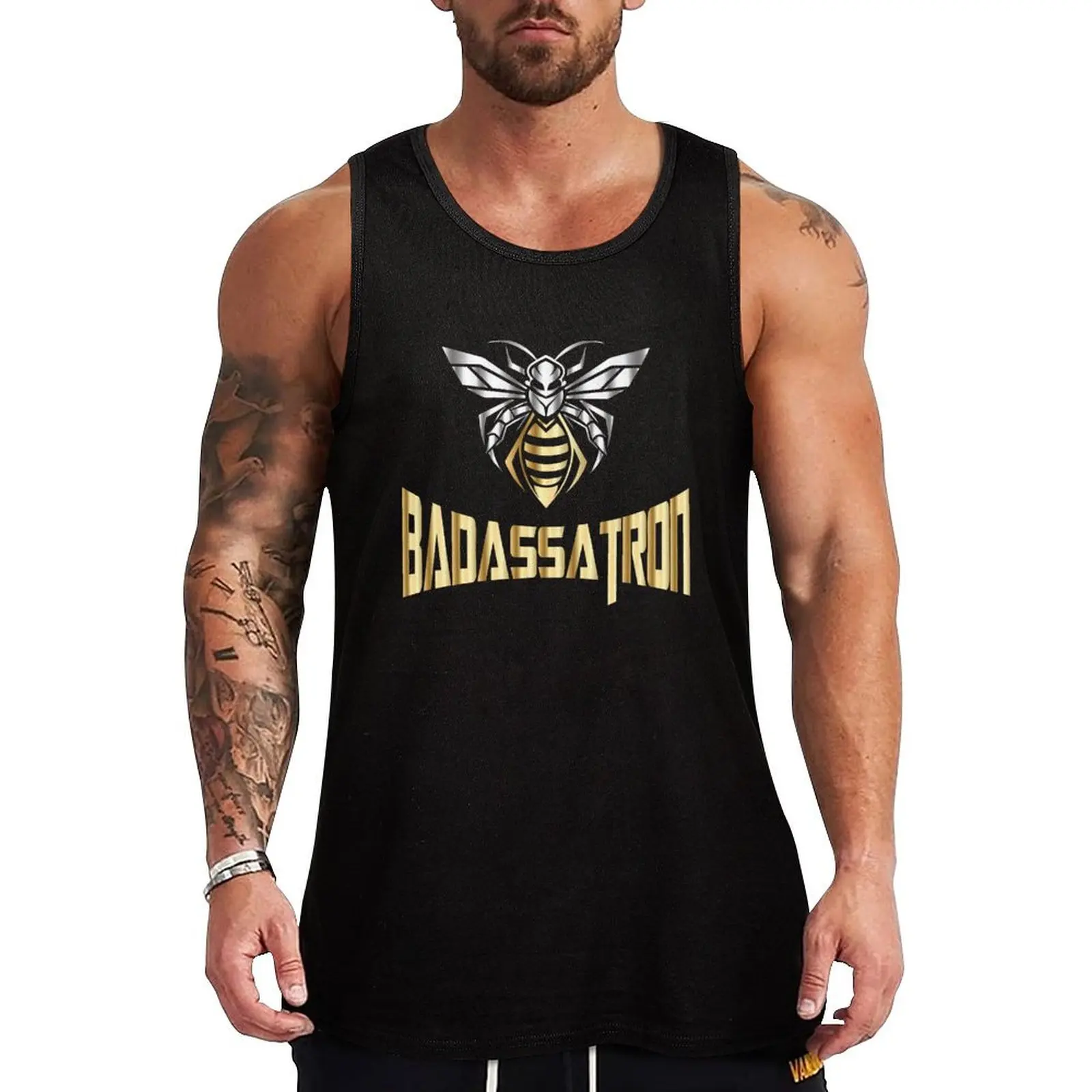 My name is Badassatron Tank Top Male vest Men gym sportswear Clothing Men's summer clothes 2025
My name is Badassatron Tank Top Male vest Men gym sportswear Clothing Men's summer clothes 2025