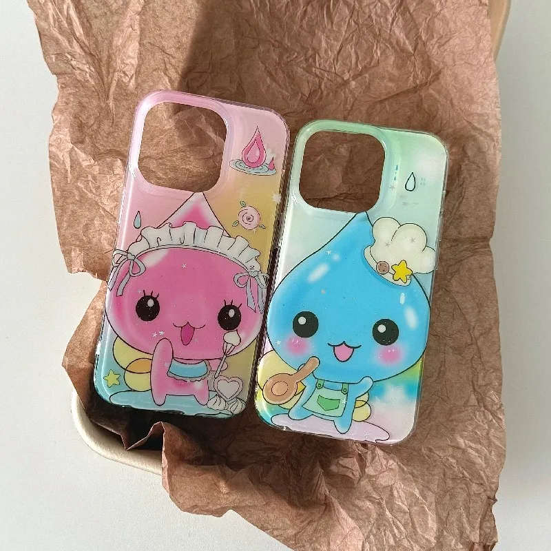 Funny Kawaii Water Drop Phone Case For iPhone 16 Pro 14 13 15 Pro Max Back Cover Shockproof Cute Hard Cases for Apple 16 Promax
Funny Kawaii Water Drop Phone Case For iPhone 16 Pro 14 13 15 Pro Max Back Cover Shockproof Cute Hard Cases for Apple 16 Promax