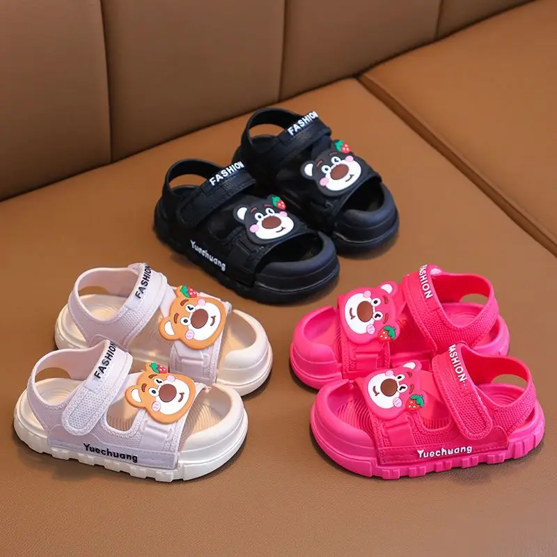 Sandals Cartoon Lotso Soft Sole Anti Slip Children's Girls' Indoor Home Closed-toe Boys' Sandals Slippers Kids Shoes Size 21-36
Sandals Cartoon Lotso Soft Sole Anti Slip Children's Girls' Indoor Home Closed-toe Boys' Sandals Slippers Kids Shoes Size 21-36