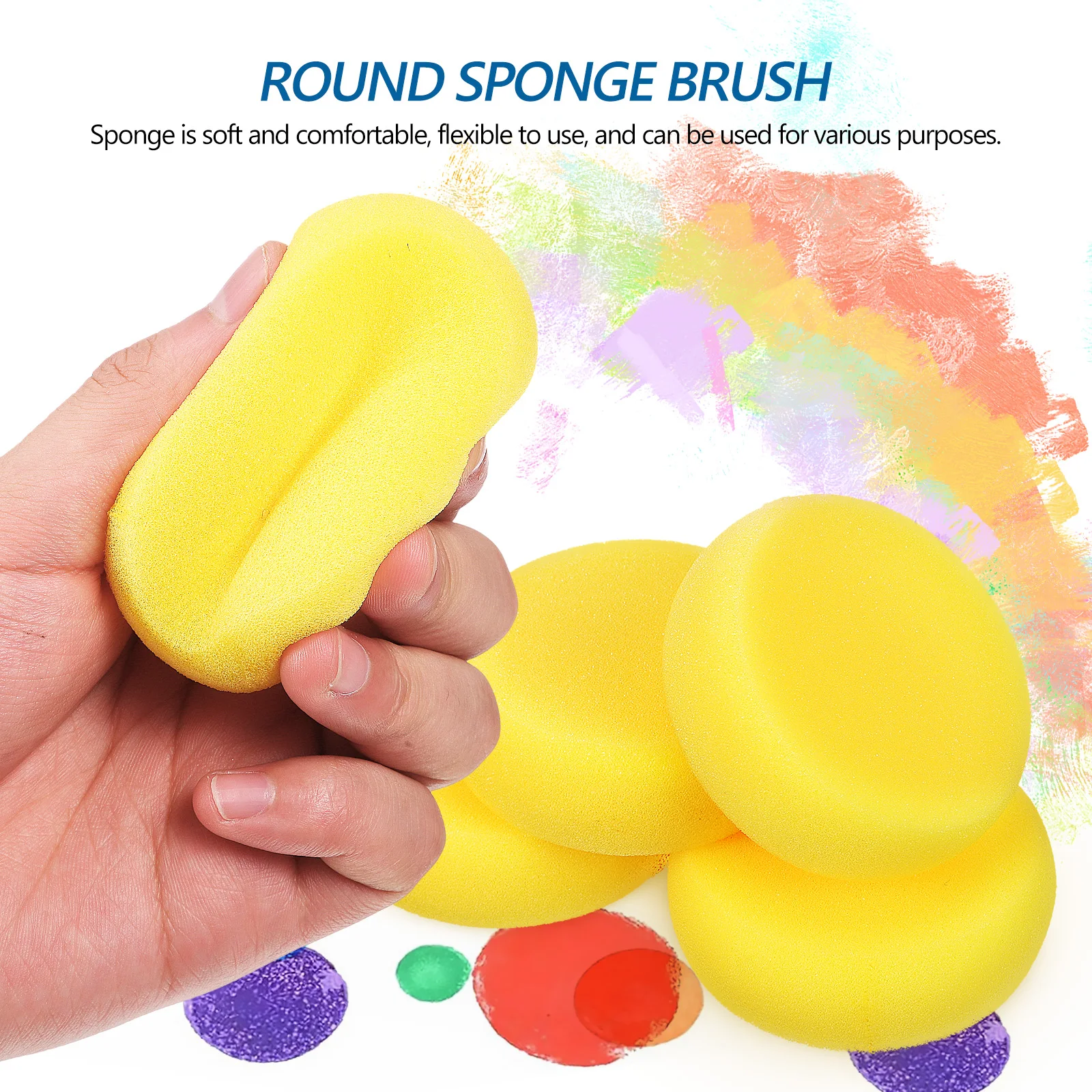 1 set Sponge Mushroom Head Brush 1.5cm 4cm Round Powder Sponge for Painting Crafts Pottery Art Supplies Soft Tools
1 set Sponge Mushroom Head Brush 1.5cm 4cm Round Powder Sponge for Painting Crafts Pottery Art Supplies Soft Tools