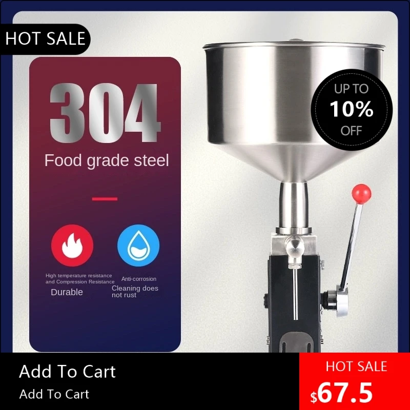 08170 Useful Manual Liquid Filling Machine 5-50ml/10-100ml Adjustable Bottle Filler Sauce Honey Juice Beverage Wat
08170 Useful Manual Liquid Filling Machine 5-50ml/10-100ml Adjustable Bottle Filler Sauce Honey Juice Beverage Wat