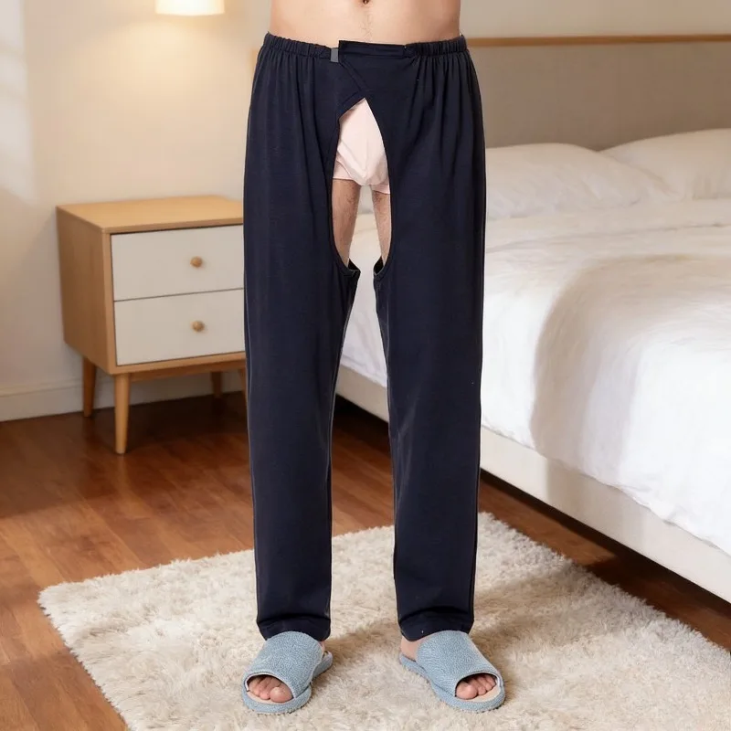 Cotton Paralyzed Elderly Pants for Spring Summer Incontinence Open Crotch Care Pants for Bed Rest Postoperative Patient Pants
Cotton Paralyzed Elderly Pants for Spring Summer Incontinence Open Crotch Care Pants for Bed Rest Postoperative Patient Pants