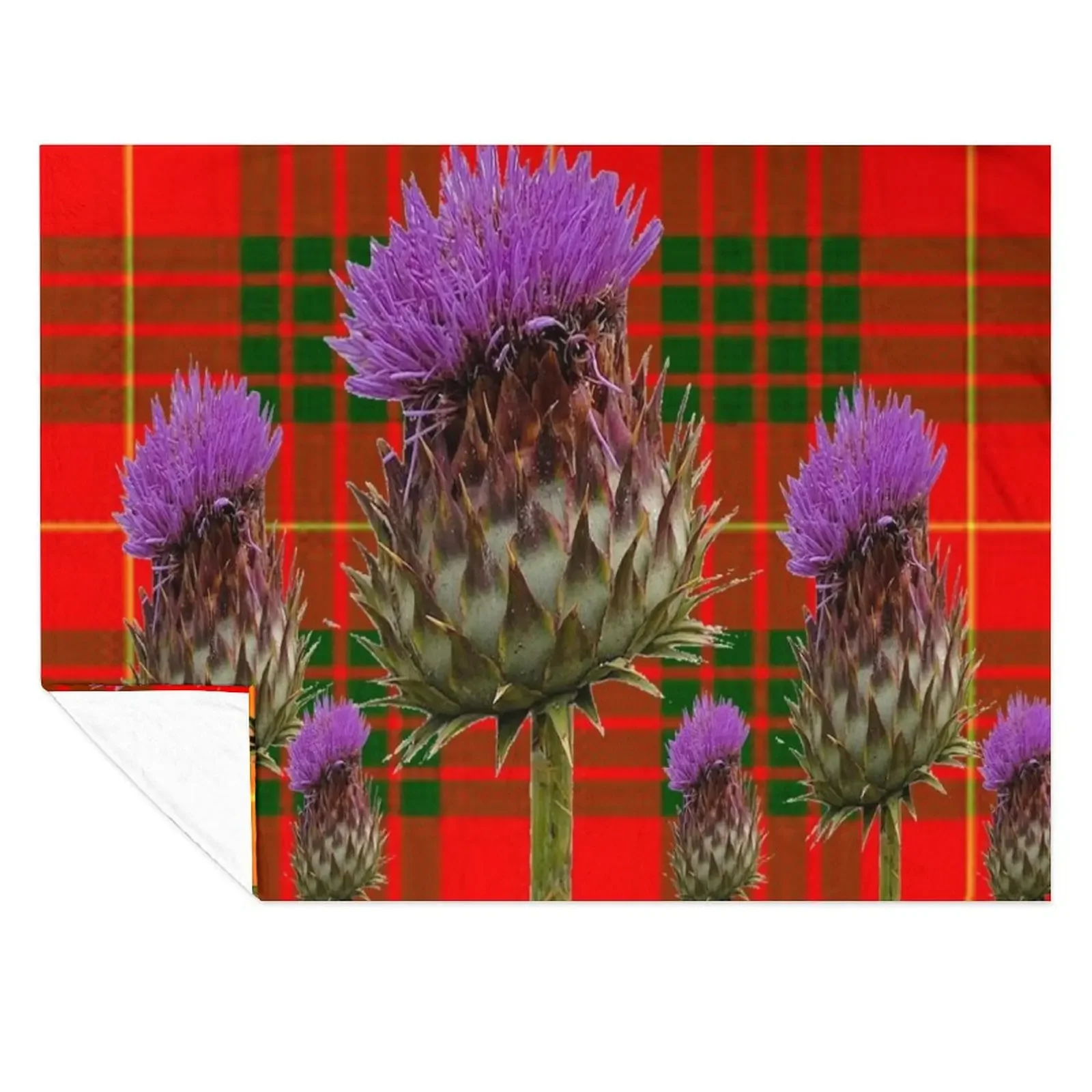 ROW OF THISTLE ON SCOTTISH CAMERON TARTAN ART Throw Blanket Comforter For Baby Luxury Throw Blankets
ROW OF THISTLE ON SCOTTISH CAMERON TARTAN ART Throw Blanket Comforter For Baby Luxury Throw Blankets