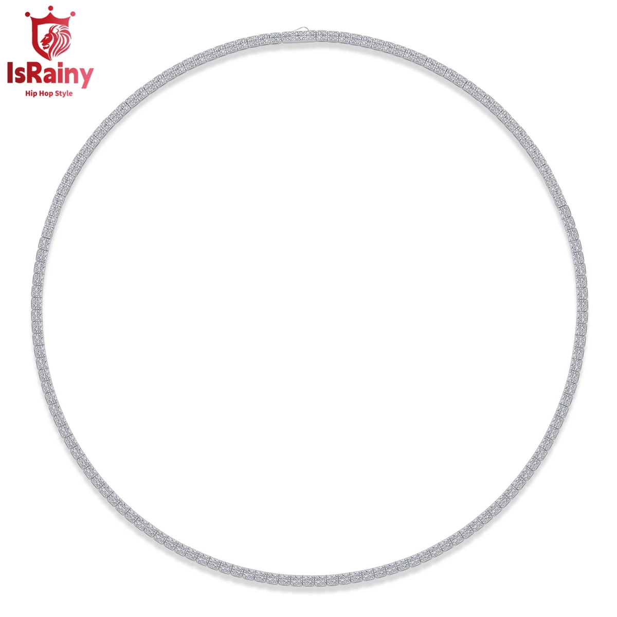 IsRainy 925 Sterling Silver Sparkling VVS1 D Cut Real GRA Moissanite Diamond Tennis Necklaces Fine Jewelry for Women Men Gift
IsRainy 925 Sterling Silver Sparkling VVS1 D Cut Real GRA Moissanite Diamond Tennis Necklaces Fine Jewelry for Women Men Gift
