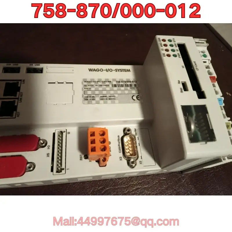Second-hand 758-870/000-012 PLC host module functional test is normal Prices need to be negotiated
Second-hand 758-870/000-012 PLC host module functional test is normal Prices need to be negotiated