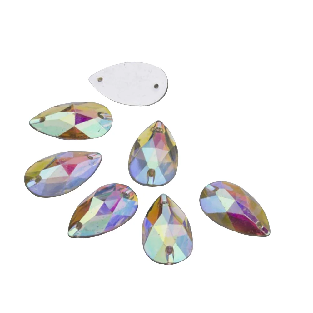 50pcs 7*12Mm Water Drop Rhinestones Flat Back Resin Embellishments Sew Glue On Costume Decor Halloween Carnival Cosplay Stage
50pcs 7*12Mm Water Drop Rhinestones Flat Back Resin Embellishments Sew Glue On Costume Decor Halloween Carnival Cosplay Stage
