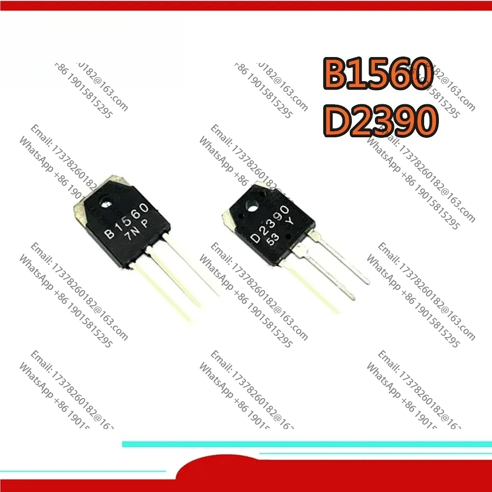 10 шт./лот, оригинальный новый 2SB1560 B1560 2SD2390 D2390 TO-3P (5 шт. B1560 + 5 шт. D2390)
10 шт./лот, оригинальный новый 2SB1560 B1560 2SD2390 D2390 TO-3P (5 шт. B1560 + 5 шт. D2390)