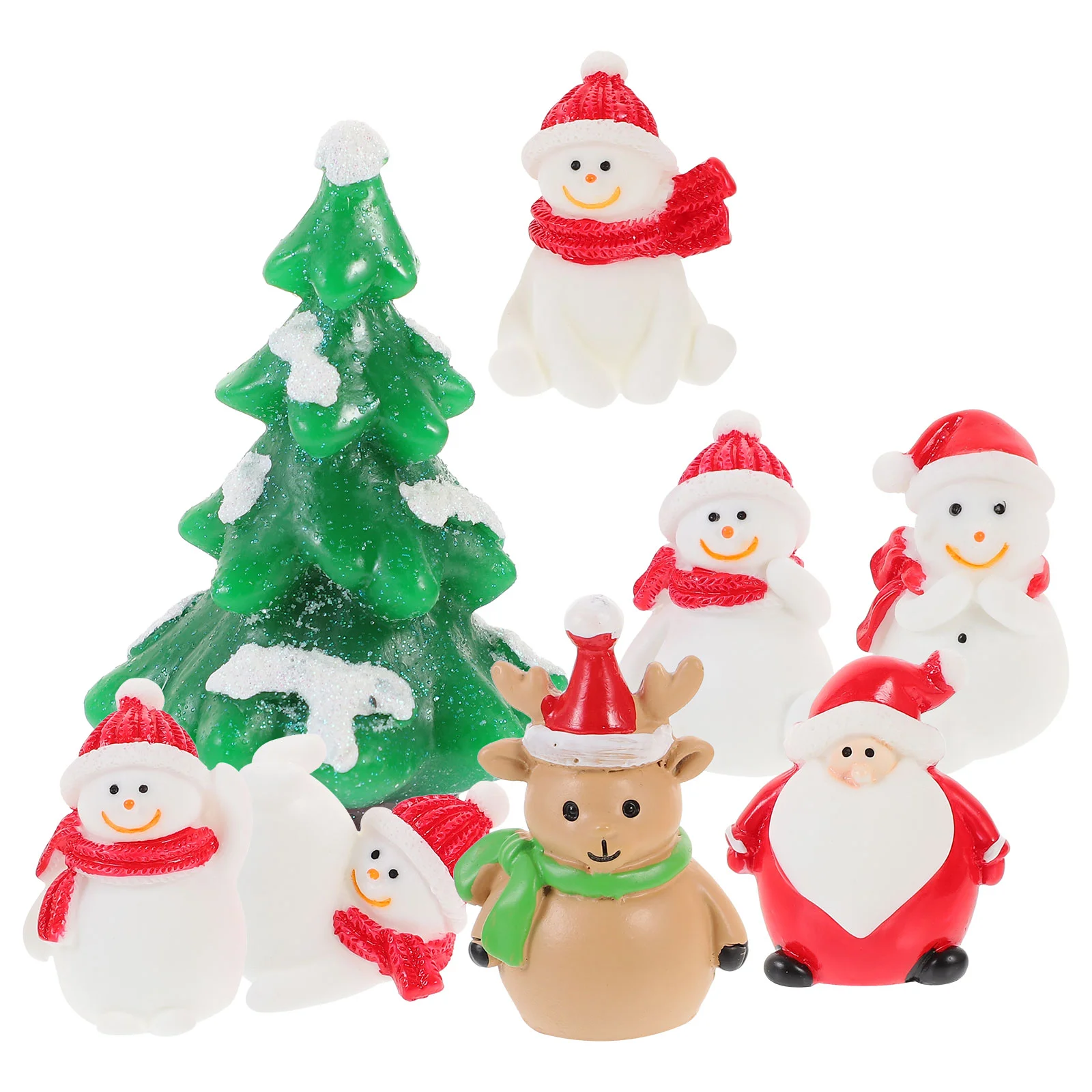 8 Pcs Outdoor Christmas Landscape Ornament Mother Ornaments Resin Dollhouse Mini Xmas Tree Decor
8 Pcs Outdoor Christmas Landscape Ornament Mother Ornaments Resin Dollhouse Mini Xmas Tree Decor