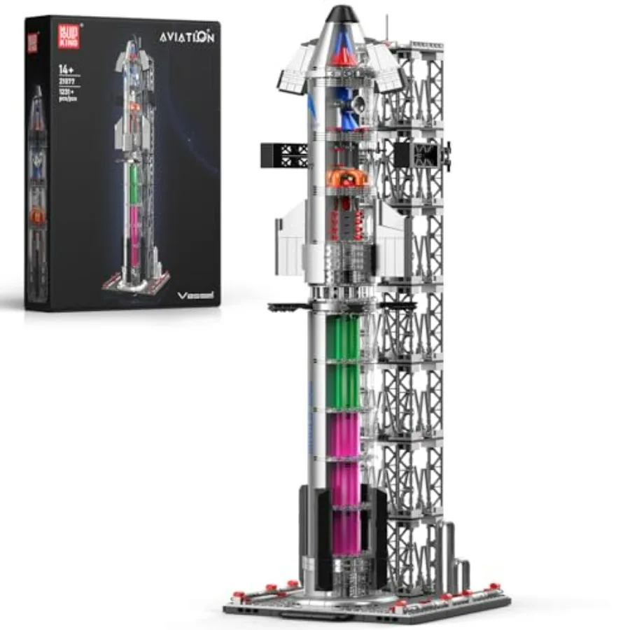 Space exploration rocket building set for adults 14+, semi-transparent ABS plastic, gray-blue color, ultra-detailed shuttle mod
Space exploration rocket building set for adults 14+, semi-transparent ABS plastic, gray-blue color, ultra-detailed shuttle mod