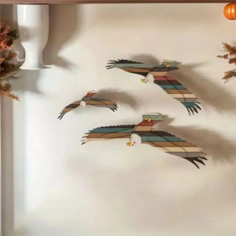 Ocean Theme Wall Decoration 3pcs Wooden Eagle Wall Art Set Vintage Nautical Coastal Wall Decorations Ocean Beach for Bedroom
Ocean Theme Wall Decoration 3pcs Wooden Eagle Wall Art Set Vintage Nautical Coastal Wall Decorations Ocean Beach for Bedroom