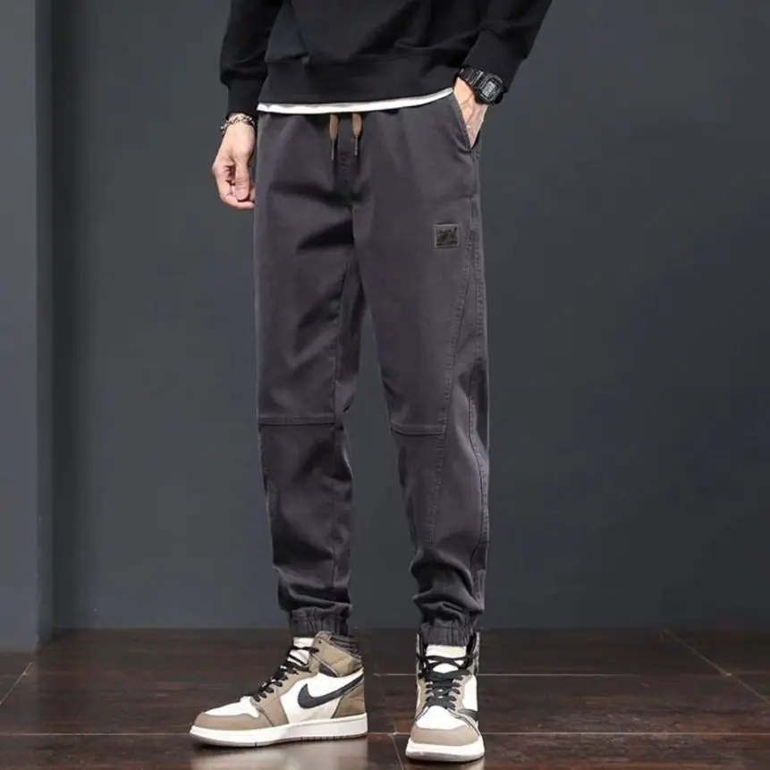 Новые мужские повседневные тонкие рабочие брюки свободного кроя 2025 года, летние длинные брюки в стиле Харадзюку, свободные брюки с манжетами для мальчиков
Новые мужские повседневные тонкие рабочие брюки свободного кроя 2025 года, летние длинные брюки в стиле Харадзюку, свободные брюки с манжетами для мальчиков