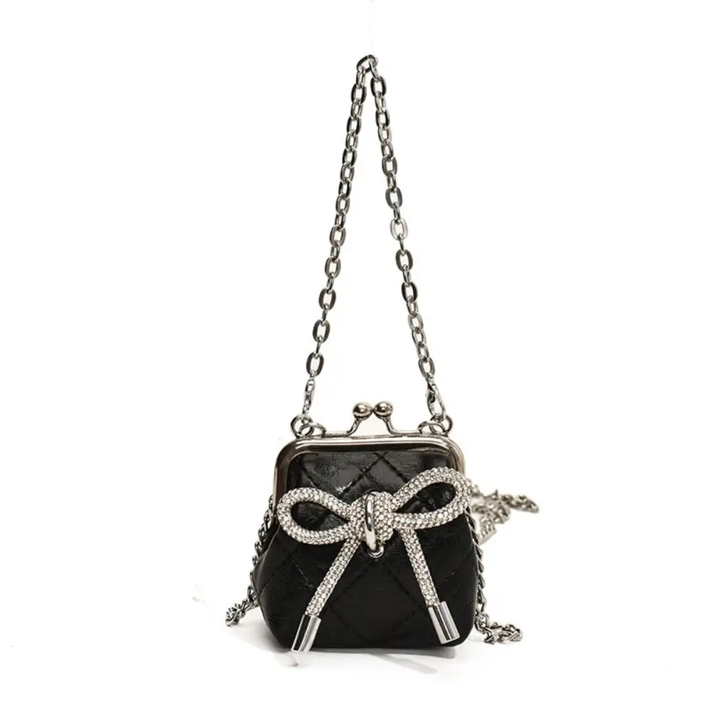 Luxury Shiny Bow Clutch Bag Square Mini Chain Shoulder Bag Solid Color Crossbody Bag Rhinestone Handbag Ladies
Luxury Shiny Bow Clutch Bag Square Mini Chain Shoulder Bag Solid Color Crossbody Bag Rhinestone Handbag Ladies