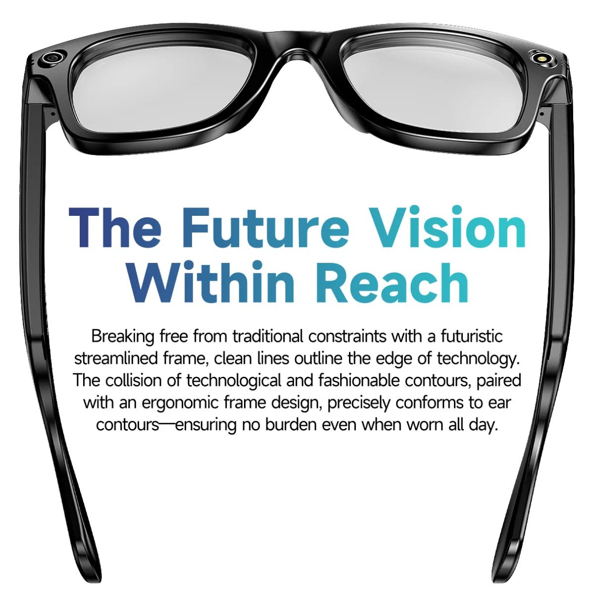 New Upgrade Smart Glasees With Camera Video Recording Languages Bluetooth Call Translation Voice Sunglasses
New Upgrade Smart Glasees With Camera Video Recording Languages Bluetooth Call Translation Voice Sunglasses