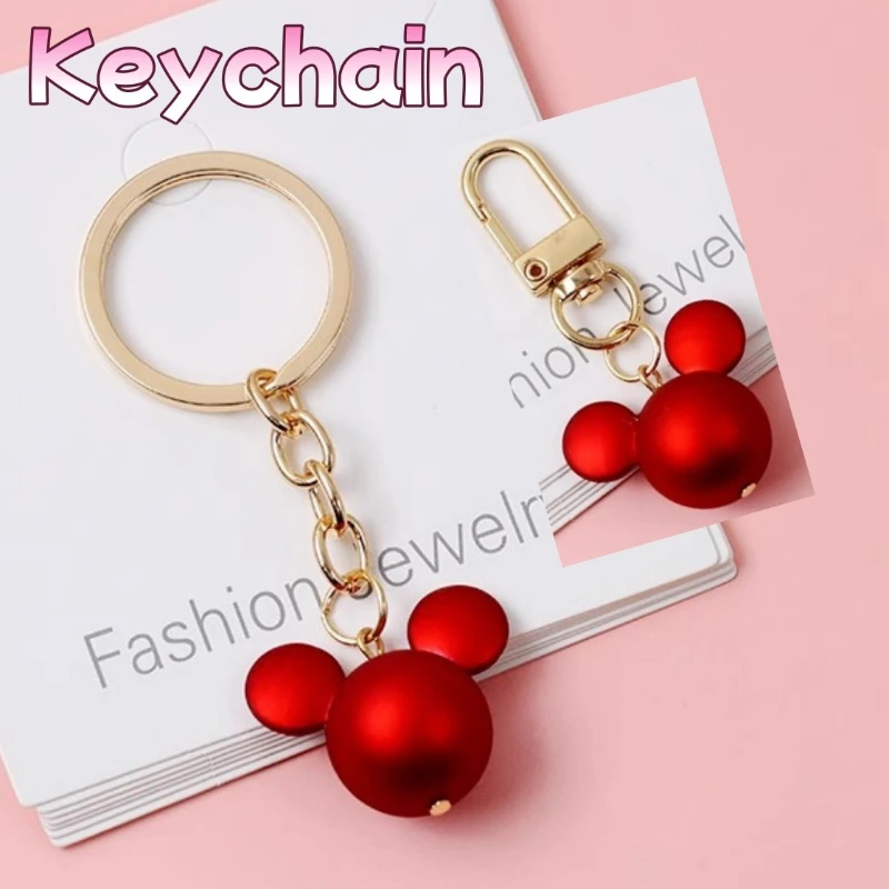 Disney cute Mickey little mouse car keychain pendant for women cute keychain schoolbag hanging decoration Korea
Disney cute Mickey little mouse car keychain pendant for women cute keychain schoolbag hanging decoration Korea