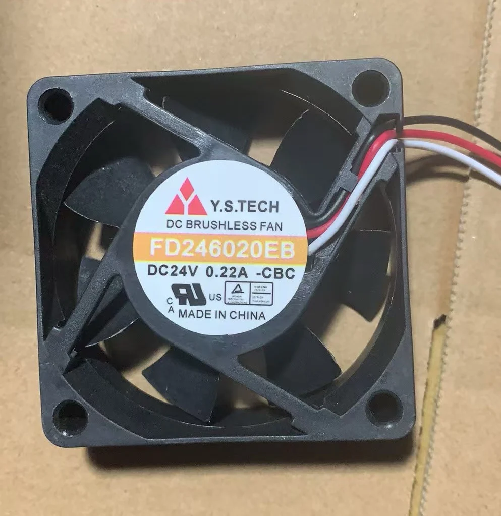 Y.S TECH FD246020EB CBC DC 24 В 0,22 А 60x60x20 мм 3-проводной охлаждающий вентилятор для сервера
Y.S TECH FD246020EB CBC DC 24 В 0,22 А 60x60x20 мм 3-проводной охлаждающий вентилятор для сервера