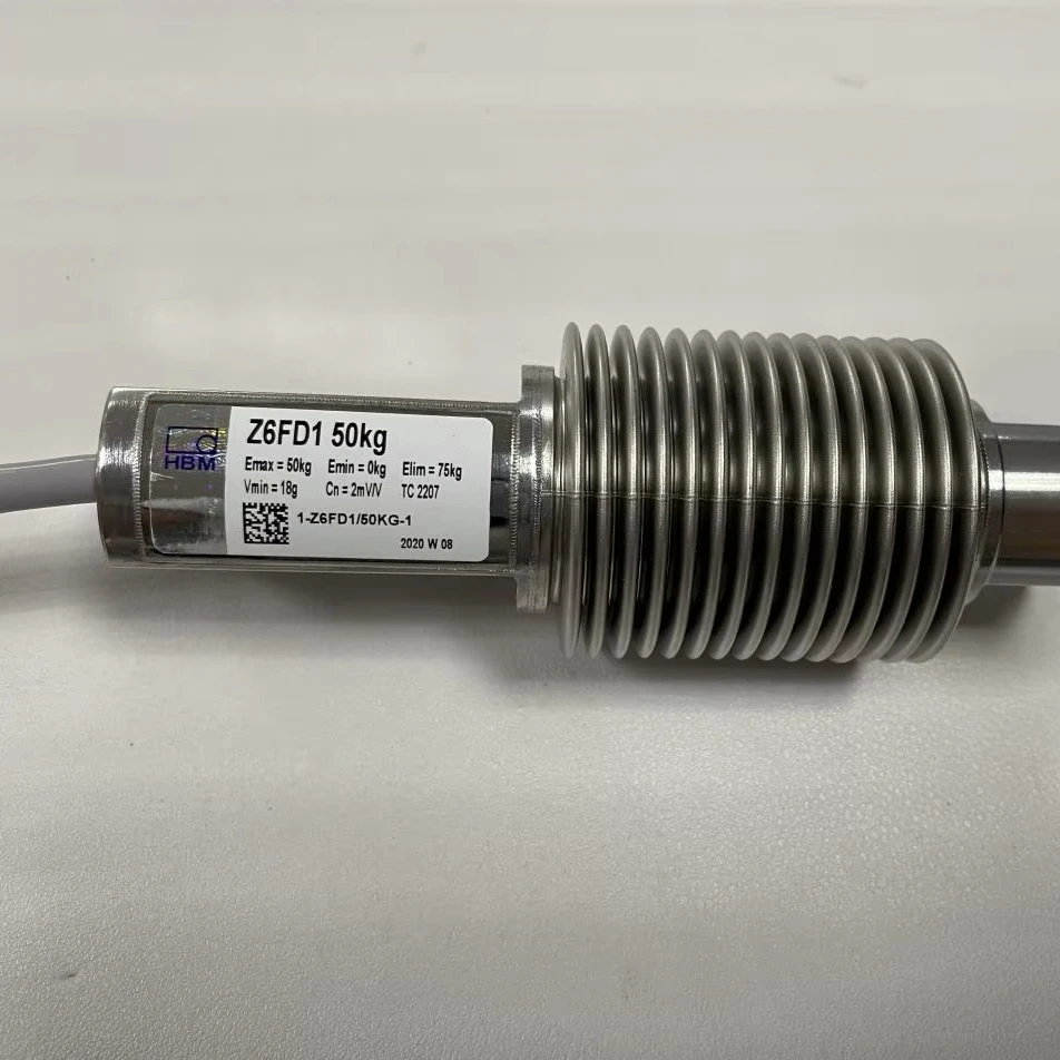 Good Price and Quality HBM Z6FD1 Stainless Steel Bellows Load Cells 100kg 200KG Load Cell
Good Price and Quality HBM Z6FD1 Stainless Steel Bellows Load Cells 100kg 200KG Load Cell