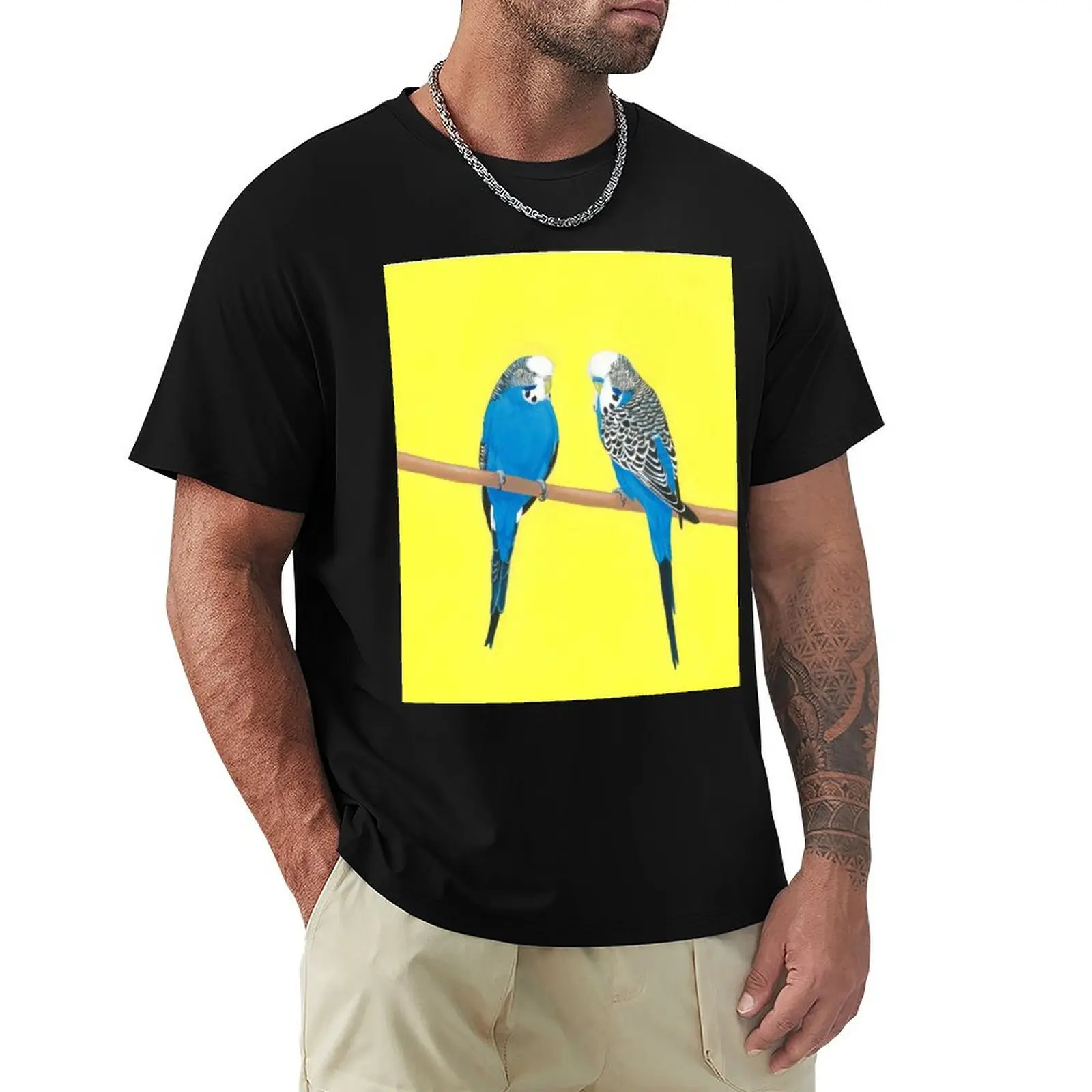 Blue Budgies T-Shirt summer clothes boys whites cheap stuff funny shirt cotton t shirt men
Blue Budgies T-Shirt summer clothes boys whites cheap stuff funny shirt cotton t shirt men