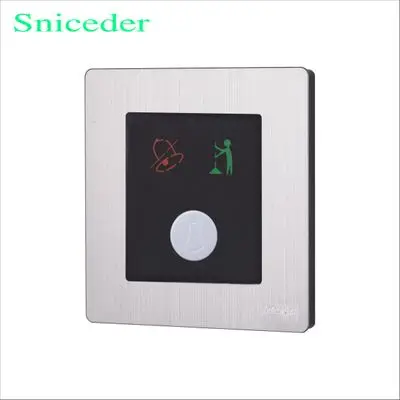 Stainless steel brushed hotel hotel do not disturb please clean up the doorbell switch triple interference clearance
Stainless steel brushed hotel hotel do not disturb please clean up the doorbell switch triple interference clearance