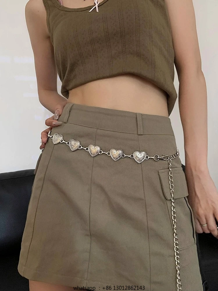 Silver Metal Love Waist Chain
Silver Metal Love Waist Chain