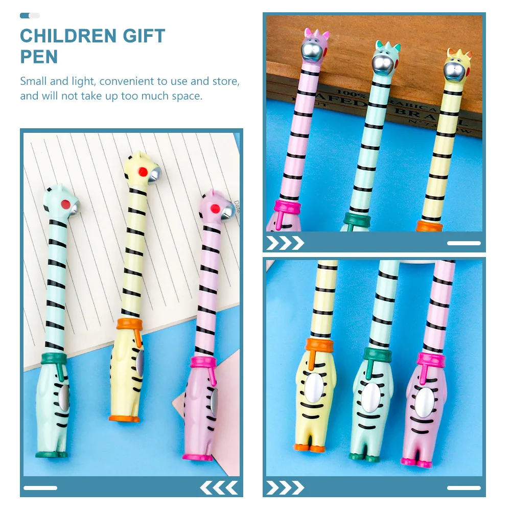 6pcs Lovely Giraffe Shaped Writing Fine Tip Gel For Students Plastic Sign Pens Multi-Use Cartoon Pens Comfortable
6pcs Lovely Giraffe Shaped Writing Fine Tip Gel For Students Plastic Sign Pens Multi-Use Cartoon Pens Comfortable