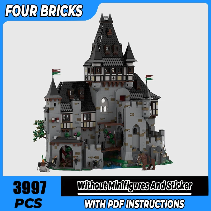 Castle fortre scene Moc Building Blocks Brickburg Castle Technology Modular Bricks Model Gifts Christmas Toys DIY Sets Assembly
Castle fortre scene Moc Building Blocks Brickburg Castle Technology Modular Bricks Model Gifts Christmas Toys DIY Sets Assembly