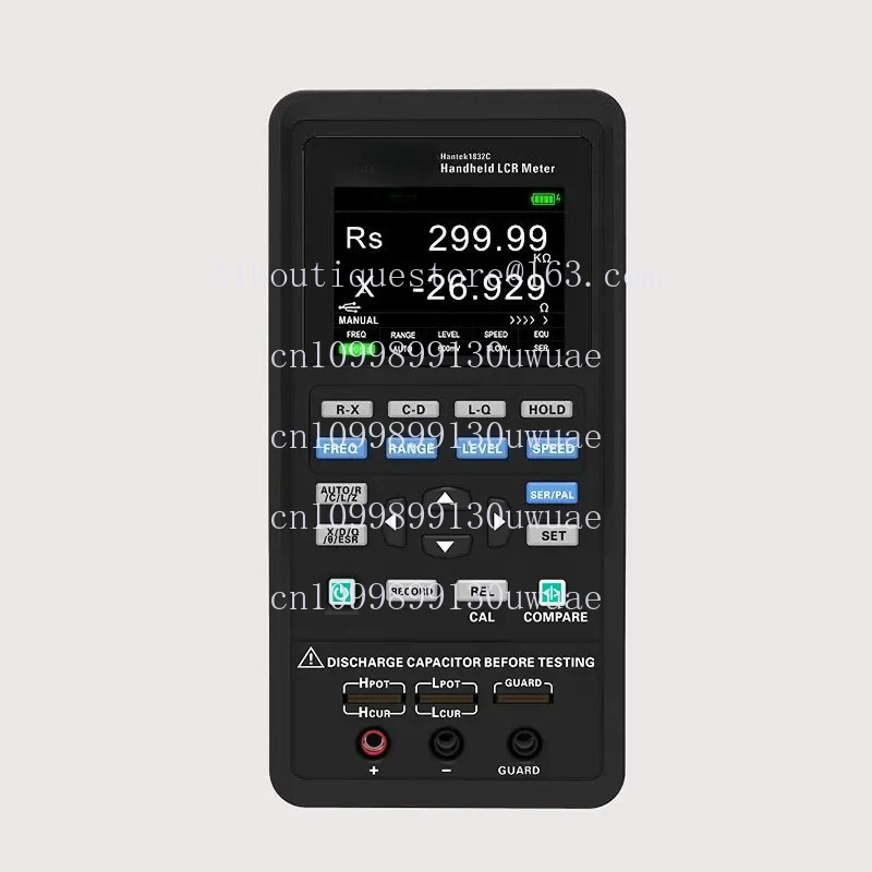 Digital LCR Meter 1832C /1833C Handheld Portable Inductance Capacitance and Resistance Measuring Tester Tools
Digital LCR Meter 1832C /1833C Handheld Portable Inductance Capacitance and Resistance Measuring Tester Tools