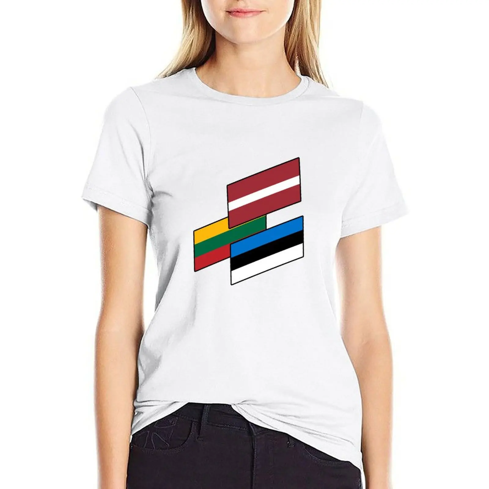 The Baltic States Flags T-shirt aesthetic clothes tees t-shirts for Women graphic tees
The Baltic States Flags T-shirt aesthetic clothes tees t-shirts for Women graphic tees