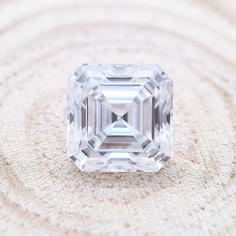 Highest Grade Moissanite Stone Super White D Color VVS1 Asscher Cut Quality Charms Jewelry Making Materials with Certificate
Highest Grade Moissanite Stone Super White D Color VVS1 Asscher Cut Quality Charms Jewelry Making Materials with Certificate