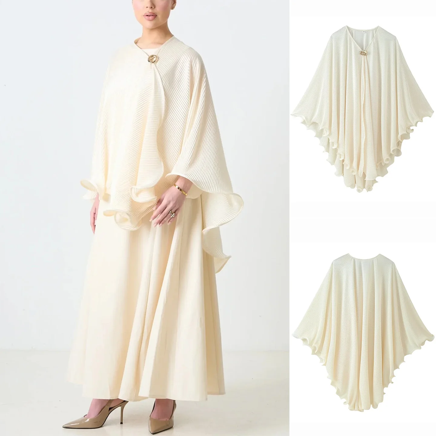 Spring Summer New Women's Simple V-neck Sleeveless Ruffle Hem Asymmetrical Skirt Shirt Top Polyester Fiber Skin-friendly Brea...
Spring Summer New Women's Simple V-neck Sleeveless Ruffle Hem Asymmetrical Skirt Shirt Top Polyester Fiber Skin-friendly Brea...