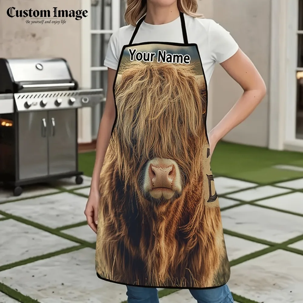 Custom Apron 1PC, Personalized Text & Pattern Design, Adjustable Back Tie, Loose Fit for Men Women, Durable Fabric for Cooking
Custom Apron 1PC, Personalized Text & Pattern Design, Adjustable Back Tie, Loose Fit for Men Women, Durable Fabric for Cooking