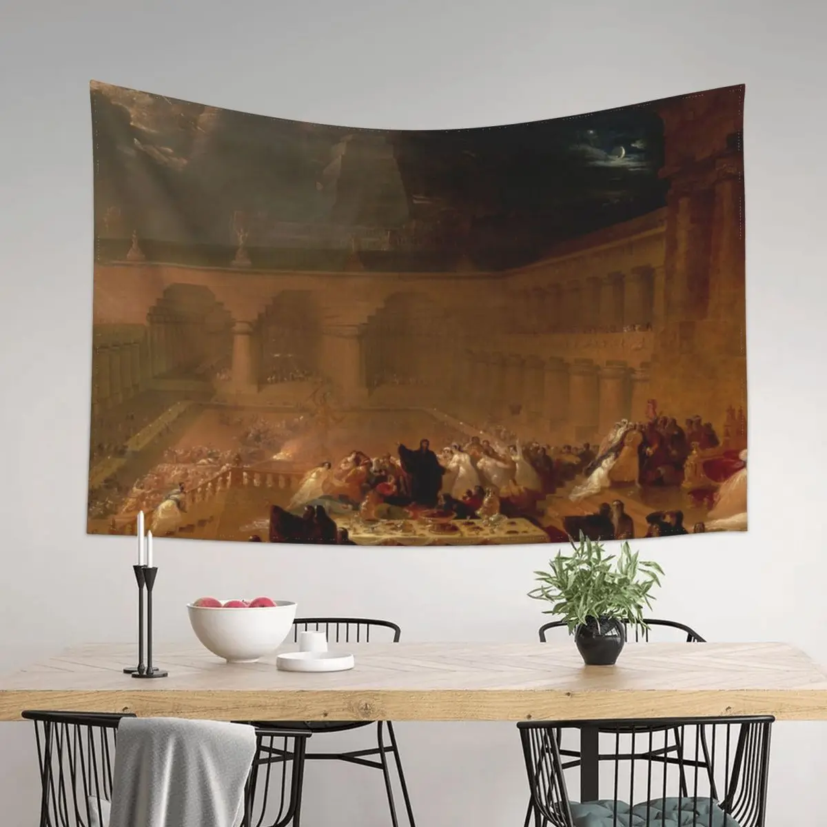 Belshazzar's Feast by John Martin (1821) Tapestry Custom Decorations For Your Bedroom Outdoor Decor Wall Deco Tapestry
Belshazzar's Feast by John Martin (1821) Tapestry Custom Decorations For Your Bedroom Outdoor Decor Wall Deco Tapestry