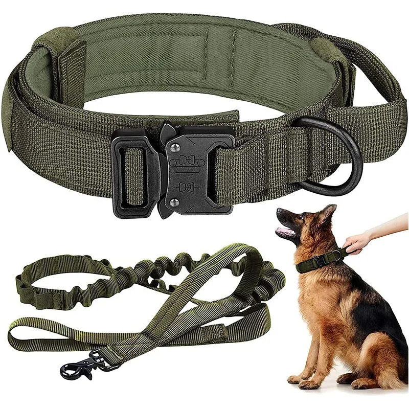 Tactical Dog Collar - Military-Grade Pet Gear, Reflective K9 Harness, Adjustable Training Collar for Large Dogs
Tactical Dog Collar - Military-Grade Pet Gear, Reflective K9 Harness, Adjustable Training Collar for Large Dogs