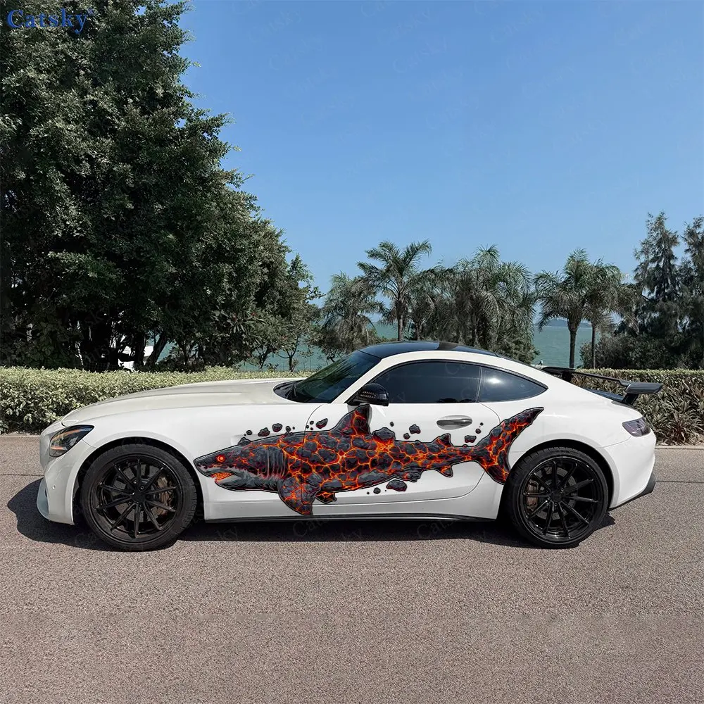 2pcs Lava Shark Car Sticker Full Body Decal Decoration Covering Scratches Protect Car Sticker Waterproof Car Vinyl Wraps
2pcs Lava Shark Car Sticker Full Body Decal Decoration Covering Scratches Protect Car Sticker Waterproof Car Vinyl Wraps