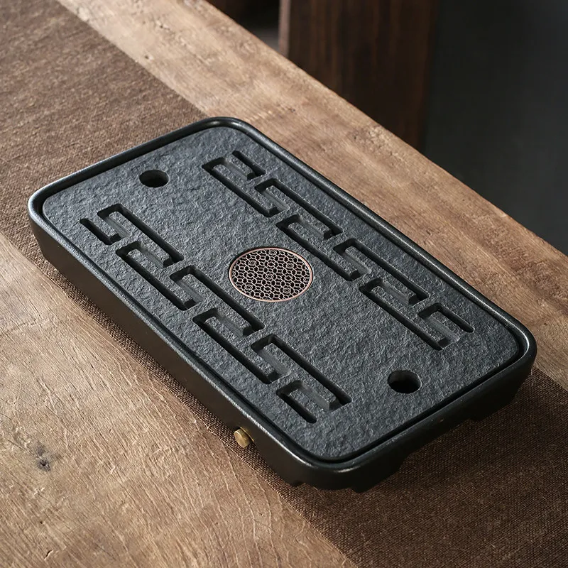 Stone Ceramic Tea Tray Office Luxury Rectangular Modern Tea Tray Living Room Chinese bandeja de bambu para cozinha Tea Supplies
Stone Ceramic Tea Tray Office Luxury Rectangular Modern Tea Tray Living Room Chinese bandeja de bambu para cozinha Tea Supplies