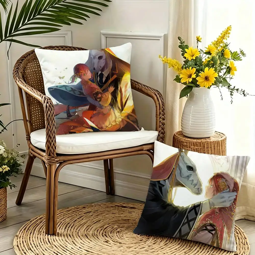 Anime Elias x Chise Pillow Case Cushion Cover Throw Pillow Case For Car Sofa
Anime Elias x Chise Pillow Case Cushion Cover Throw Pillow Case For Car Sofa