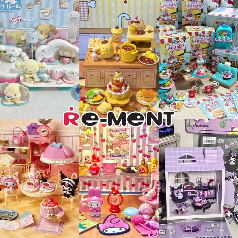 Коллекционная миниатюрная фигурка Re-Ment Sanrio: Hello Kitty, Melody, Kuromi – аниме-фигурка, модель мебели, украшение для рабочего стола, игрушка, подарок
Коллекционная миниатюрная фигурка Re-Ment Sanrio: Hello Kitty, Melody, Kuromi – аниме-фигурка, модель мебели, украшение для рабочего стола, игрушка, подарок