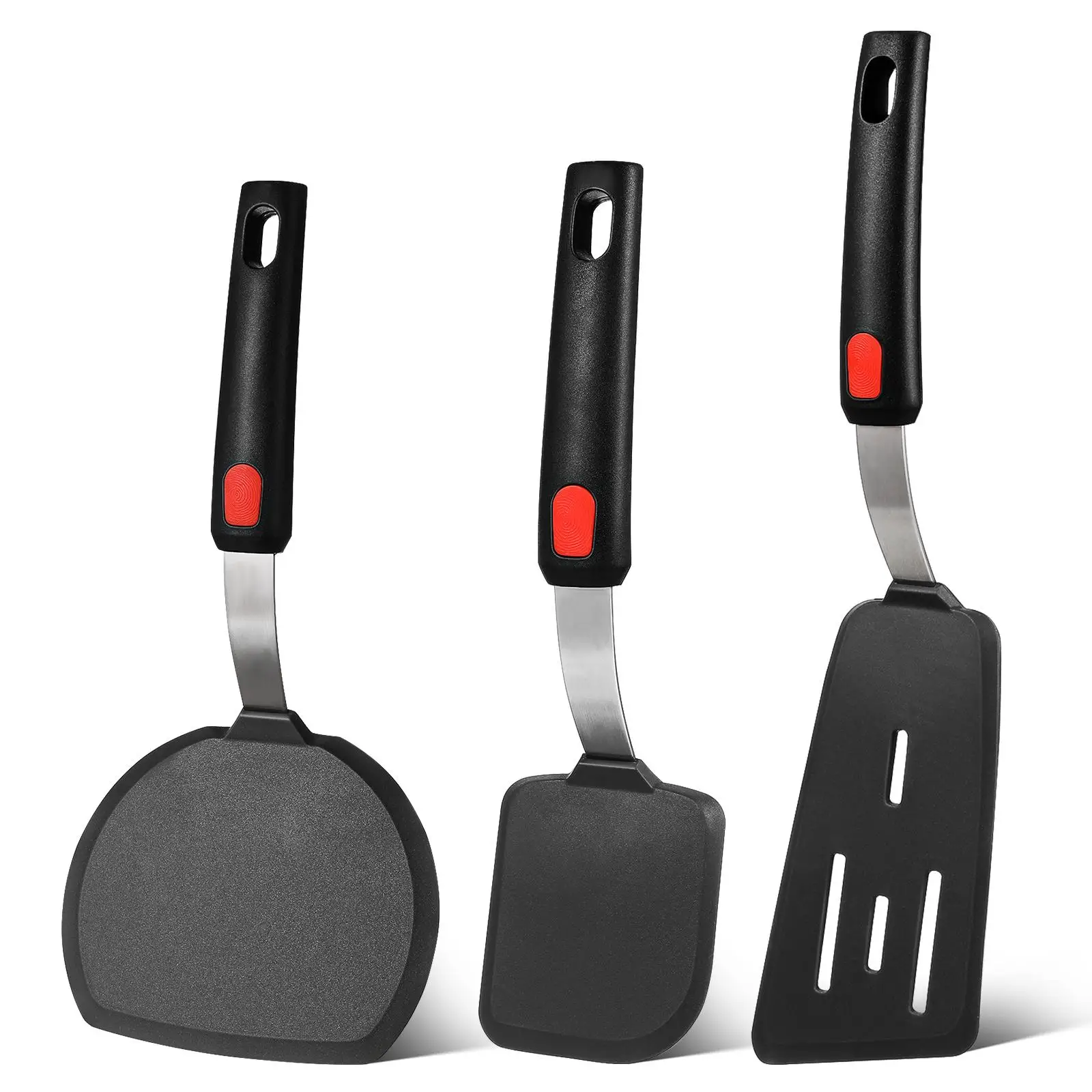 3Pcs Silicone Spatula Set Nonstick Kitchen Utensils Heat Resistant Cooking Spoon Stir Fry Turner Easy Clean Multipurpose
3Pcs Silicone Spatula Set Nonstick Kitchen Utensils Heat Resistant Cooking Spoon Stir Fry Turner Easy Clean Multipurpose
