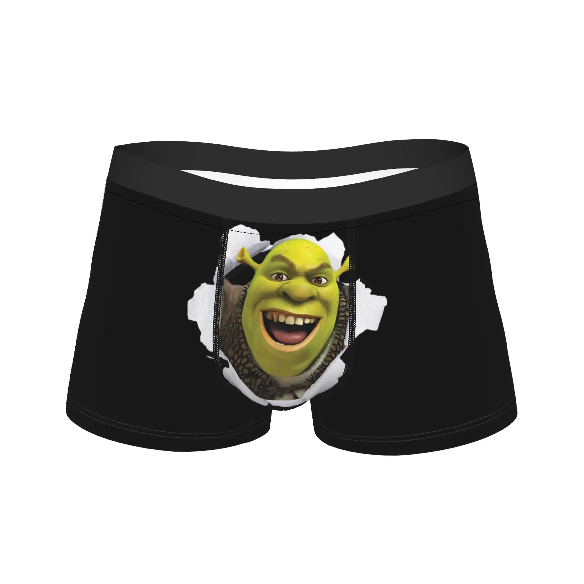 Man's Shrekes Funny Meme Break through the wall Boxer Briefs,Smooth Underwear Underpants
Man's Shrekes Funny Meme Break through the wall Boxer Briefs,Smooth Underwear Underpants