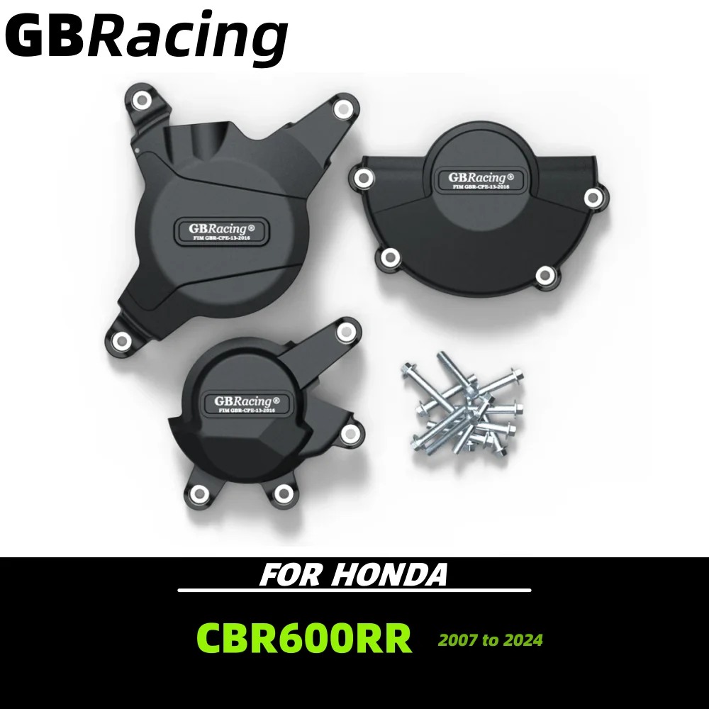 GBRacing Engine Cover CBR600RR 2007 to 2024 For HONDA Motorcycle Parts, Clutch Pulse AC Generator Protective Cover
GBRacing Engine Cover CBR600RR 2007 to 2024 For HONDA Motorcycle Parts, Clutch Pulse AC Generator Protective Cover