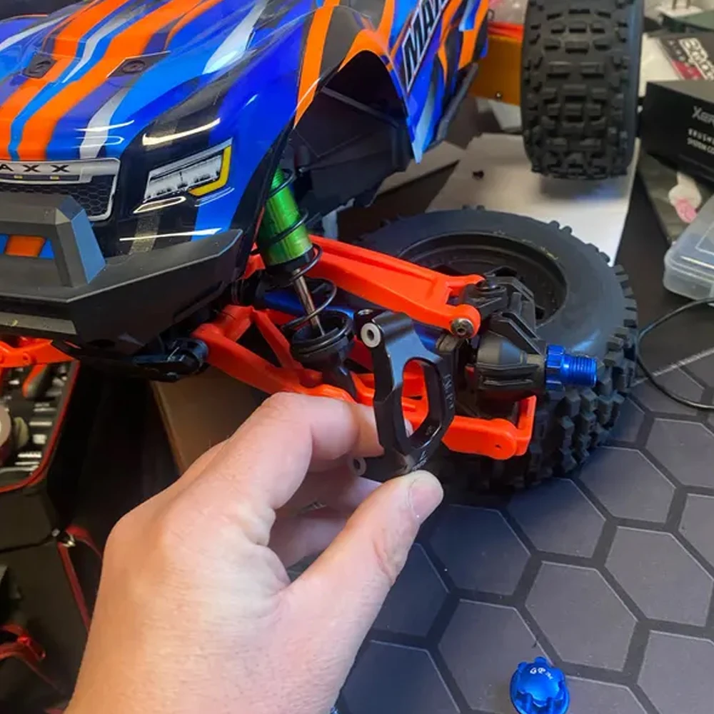 GPM Metal Alloy Front C Hubs Mount Caster Blocks 8932 10232 for Traxxas 1/8 MAXX SLASH 6S 1/10 MAXX 1.0 2.0 WideMaxx 4S RC Car
GPM Metal Alloy Front C Hubs Mount Caster Blocks 8932 10232 for Traxxas 1/8 MAXX SLASH 6S 1/10 MAXX 1.0 2.0 WideMaxx 4S RC Car