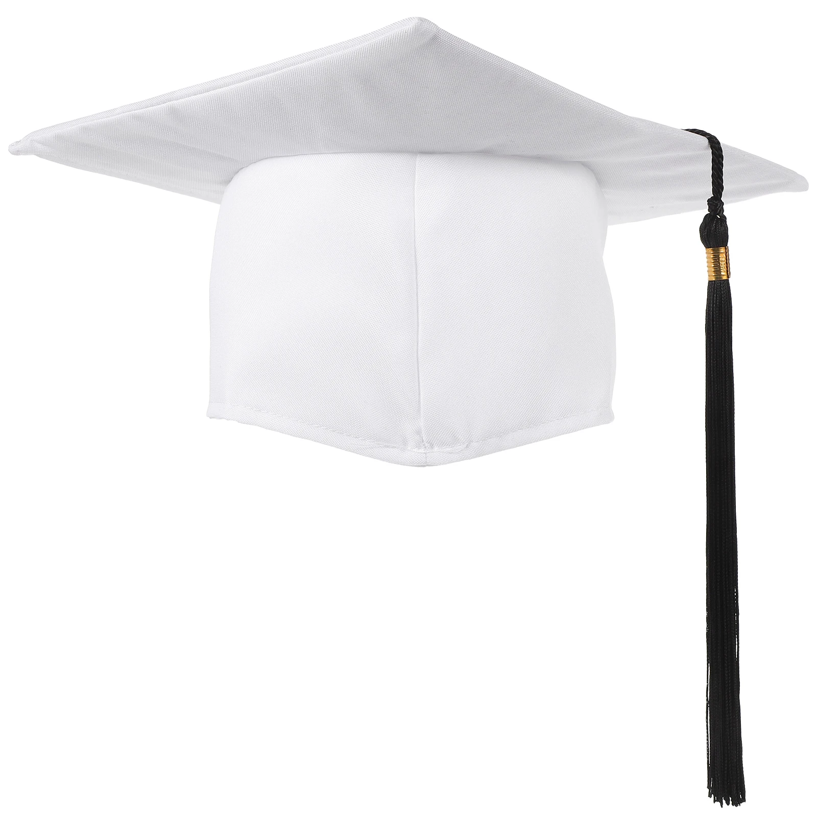 White Graduation Cap Bachelor Master Doctor Hat Party Decoration Apparel Polyester Smooth Comfortable Wide Brim College School
White Graduation Cap Bachelor Master Doctor Hat Party Decoration Apparel Polyester Smooth Comfortable Wide Brim College School