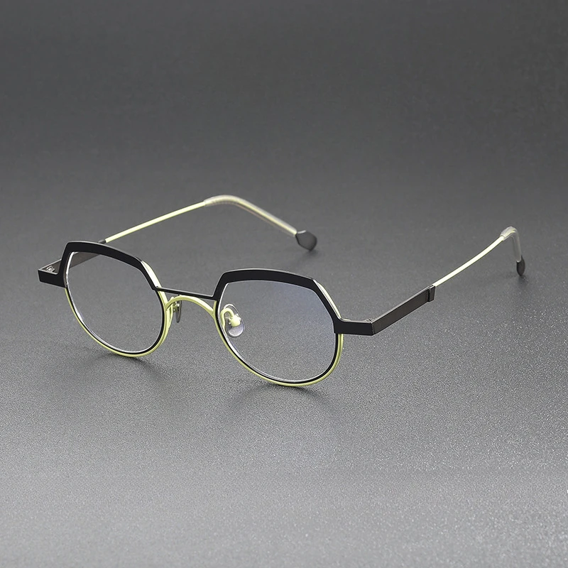 2025 New Vintage Titanium Glasses Frames For Men Polygon Fashion Colorful Eyeglasses Frame Women Designer Brand Eyewear
2025 New Vintage Titanium Glasses Frames For Men Polygon Fashion Colorful Eyeglasses Frame Women Designer Brand Eyewear