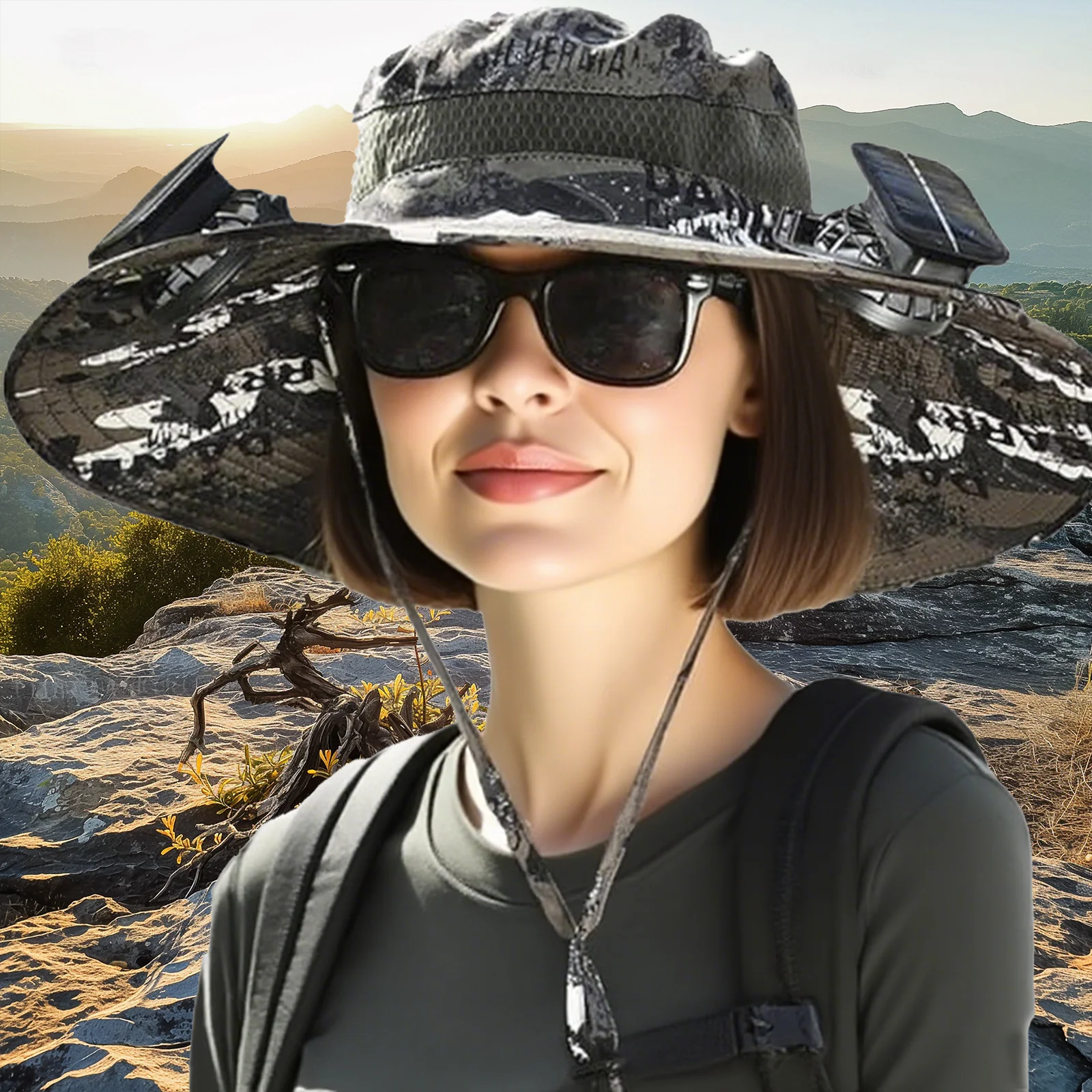 Solar USB Charging Fan Hat 2 Removable Fans Wide Brim Cooling Sun Protection for Fishing Hiking Gardening
Solar USB Charging Fan Hat 2 Removable Fans Wide Brim Cooling Sun Protection for Fishing Hiking Gardening