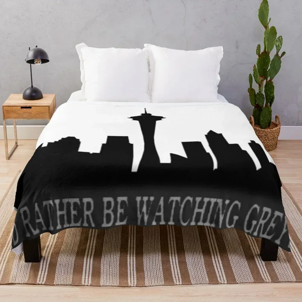 Greys - I'd rather be watching Grey's Throw Blanket Vintage decorative Cute Plaid Blankets
Greys - I'd rather be watching Grey's Throw Blanket Vintage decorative Cute Plaid Blankets