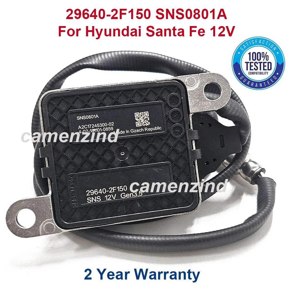 High quality 296402F150 29640-2F150 New Nitrogen Oxide Sensor For Hyundai Santa Fe MK4 2.0 2.2 CRDi 296402F150 SNS0801A
High quality 296402F150 29640-2F150 New Nitrogen Oxide Sensor For Hyundai Santa Fe MK4 2.0 2.2 CRDi 296402F150 SNS0801A