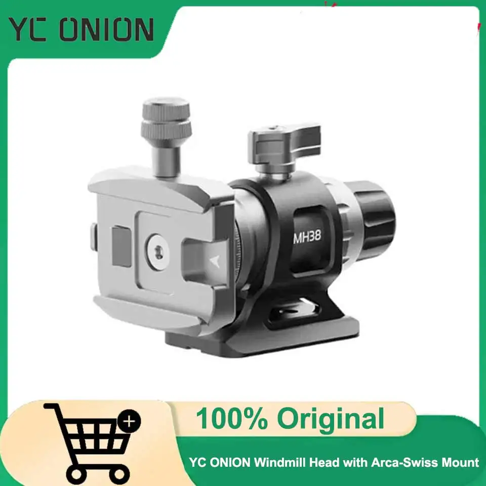 YC Onion Windmill Head with Arca-Swiss Mount for YC Onion Pineta Pro Monopod, Max. Load 10kg/22lb,360° Horizontal Rotation Angl
YC Onion Windmill Head with Arca-Swiss Mount for YC Onion Pineta Pro Monopod, Max. Load 10kg/22lb,360° Horizontal Rotation Angl