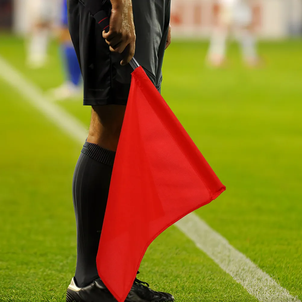 3Pcs Stainless Steel Handheld Signal Flag for Racing Football Referee Athletic Competition Traffic Warning Match Safety Waving
3Pcs Stainless Steel Handheld Signal Flag for Racing Football Referee Athletic Competition Traffic Warning Match Safety Waving