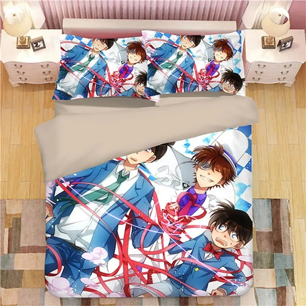 Anime Detective Conan Shinichi Bedding Set Boys Girls Twin Queen Size Duvet Cover Pillowcase Bed Boys Adult Home Textileextile
Anime Detective Conan Shinichi Bedding Set Boys Girls Twin Queen Size Duvet Cover Pillowcase Bed Boys Adult Home Textileextile