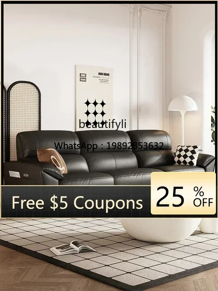 FF straight functional sofa, living room, modern, light luxury, simple home, leather electric sofa
FF straight functional sofa, living room, modern, light luxury, simple home, leather electric sofa