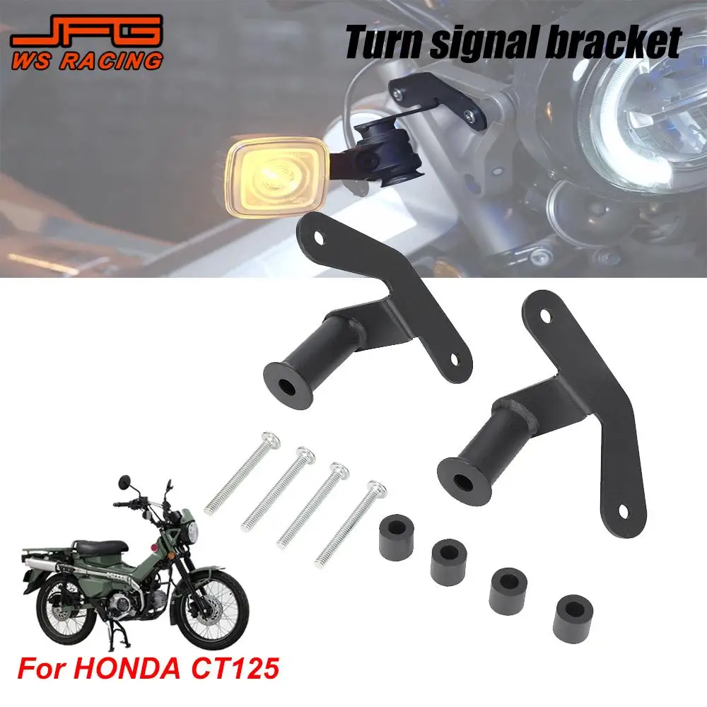 Turn Signal Bracket Motorcycle Accessories Iron Turn Light Frame Bracket for Honda CT125 CT 125
Turn Signal Bracket Motorcycle Accessories Iron Turn Light Frame Bracket for Honda CT125 CT 125